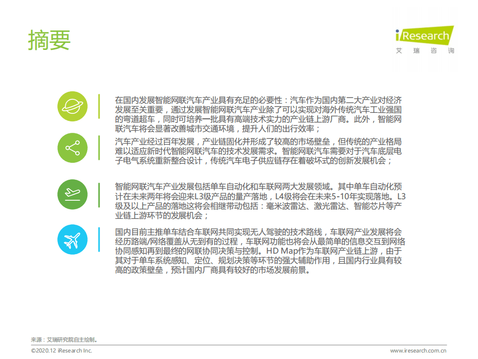 艾瑞咨询：汽车行业2020年中国智能互联~汽车产业变革研究报告：探讨汽车智能化、互联化发展对汽车产业影响.pdf 第2页
