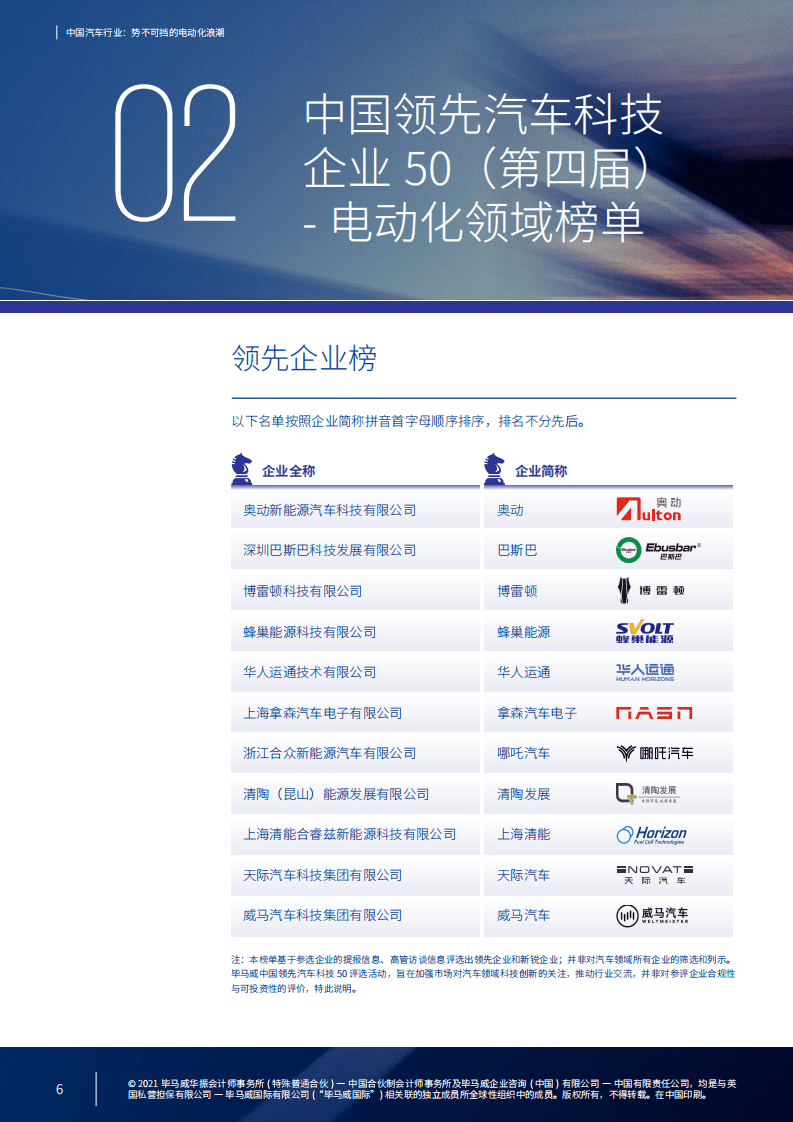 毕马威：中国汽车行业：势不可挡的电动化浪潮.pdf 第6页