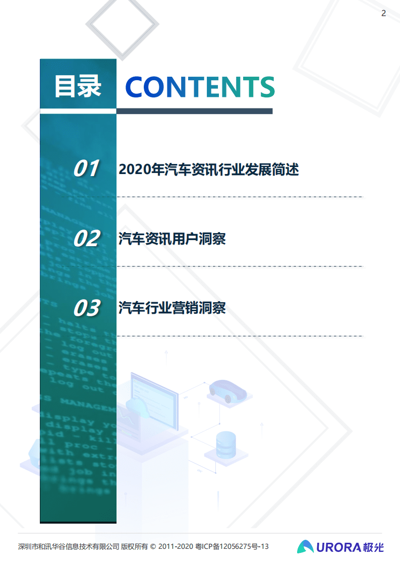极光：2020年汽车资讯行业洞察报告.pdf 第2页