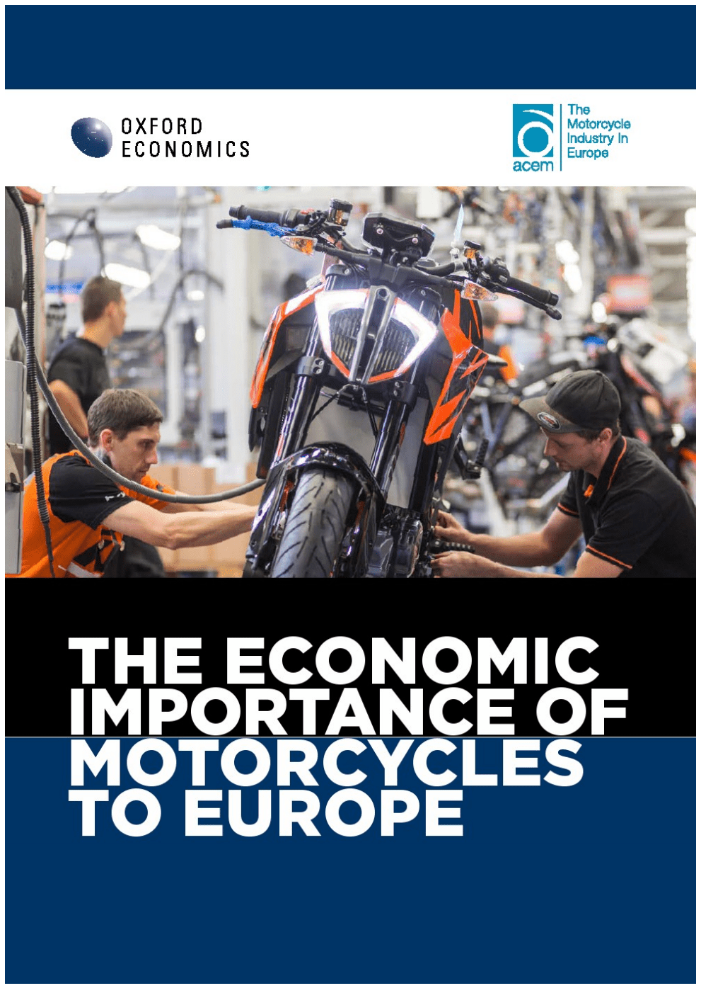 牛津经济研究院：摩托车对欧洲经济的重要性报告.pdf 第1页