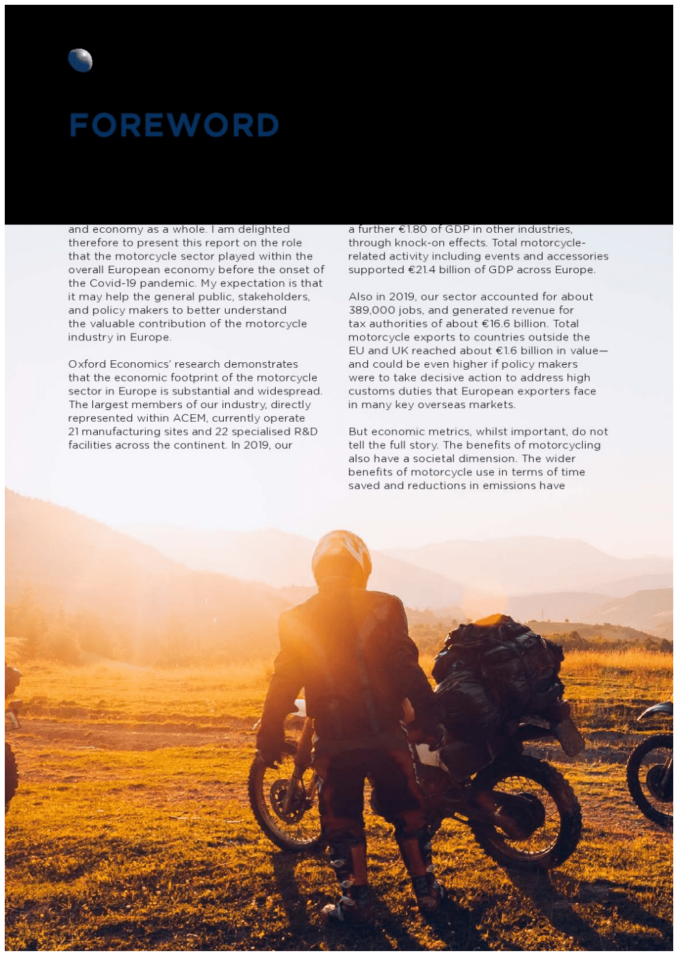 牛津经济研究院：摩托车对欧洲经济的重要性报告.pdf 第4页