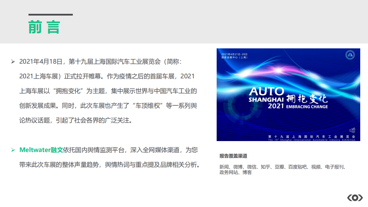 融文：上海车展全网媒体分析简报.pdf 第2页