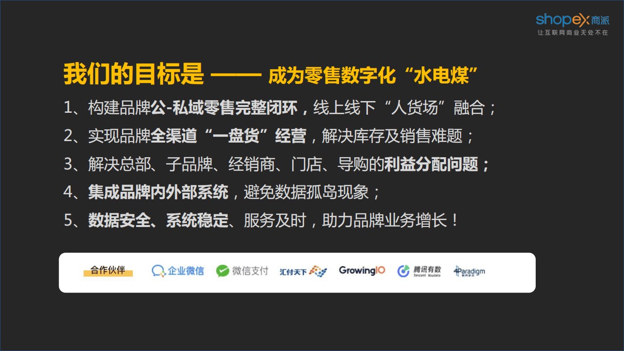 商派：品牌零售数字化一站式解决方案.pdf 第4页