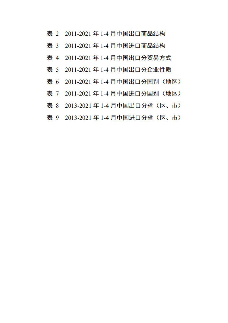 中华人民共和国商务部：中国对外贸易形势报告（2021年春季）.pdf 第4页