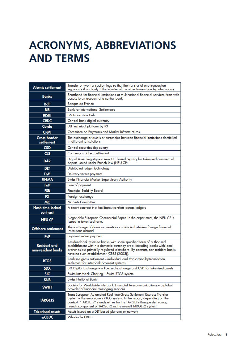 BIS：创新中心-Jura项目进展报告 - 使用批发CBDC 的跨境结算.pdf 第5页