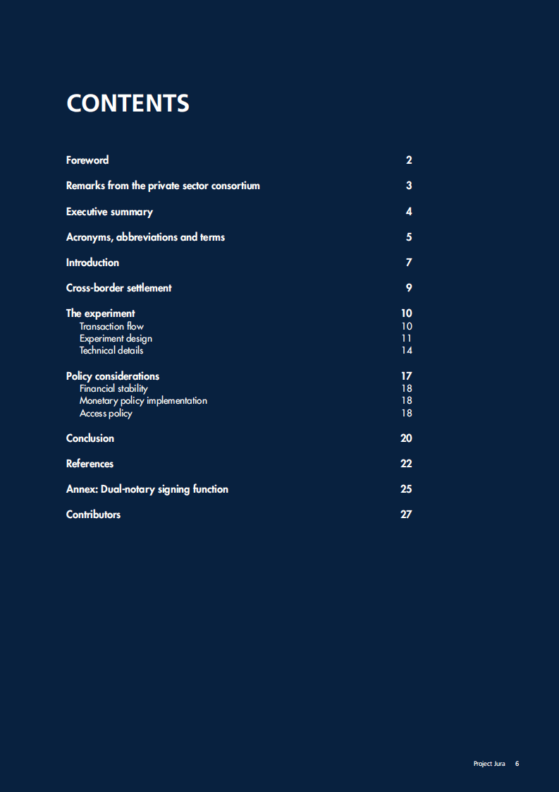 BIS：创新中心-Jura项目进展报告 - 使用批发CBDC 的跨境结算.pdf 第6页