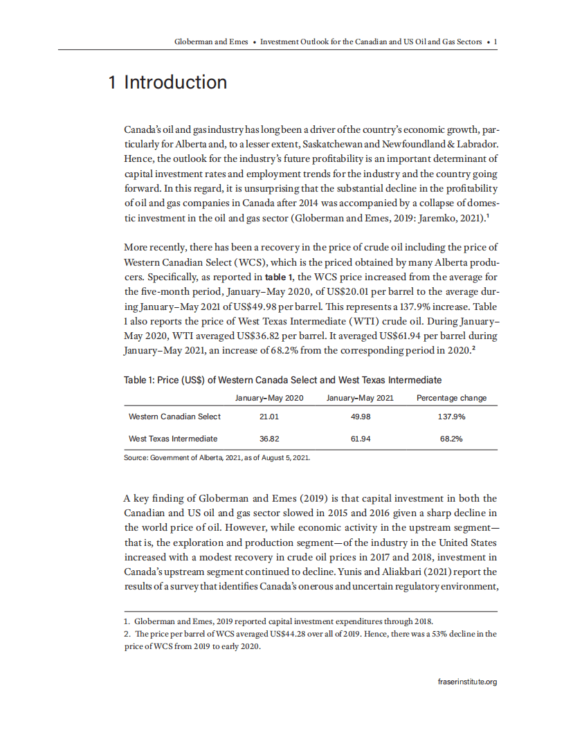 菲沙研究所：加拿大和美国石油和天然气行业的投资前景（英文版）.pdf 第6页