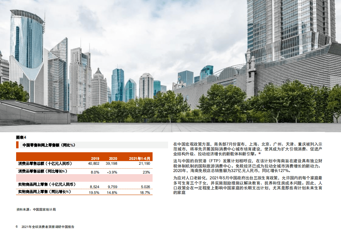 普华永道：解析线上线下双结合的新消费模式&mdash;&mdash; 2021年全球消费者洞察调研(中国报告).pdf 第6页