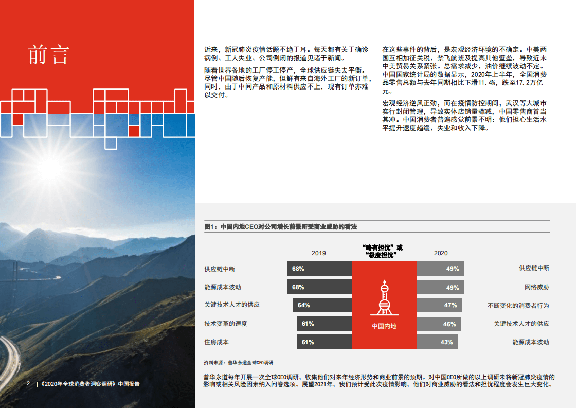 普华永道：2020年全球消费者洞察调研-中国报告.pdf 第2页