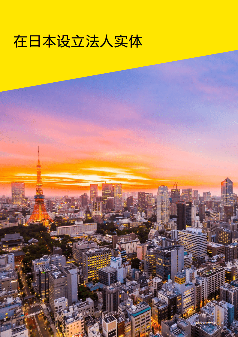 安永：在日本投资经营手册（2022）.pdf 第3页
