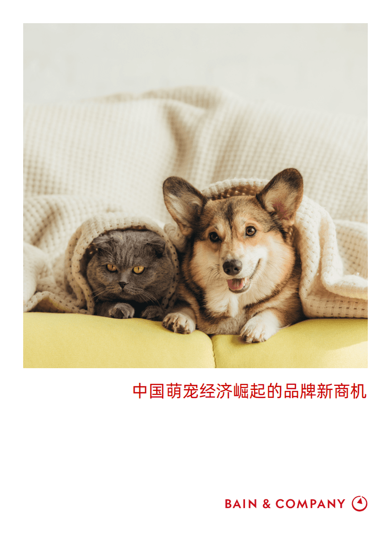 贝恩：中国萌宠经济崛起的品牌新商机.pdf 第1页