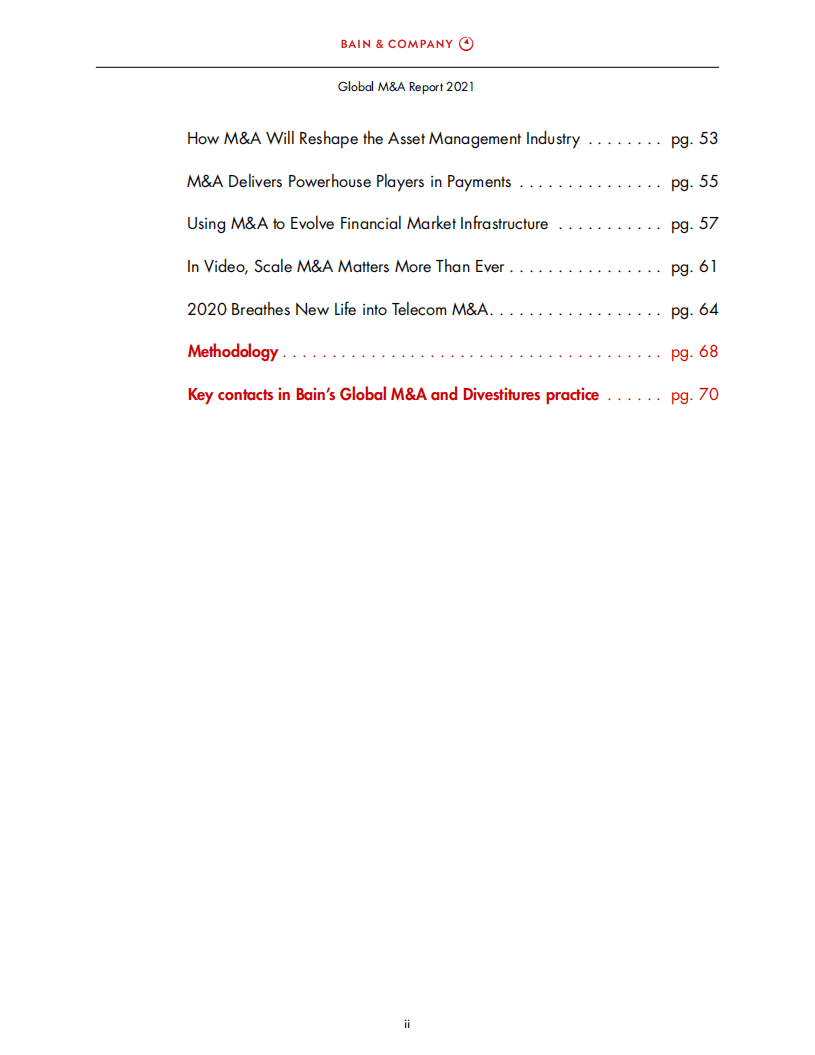 贝恩：全球并购市场报告2021.pdf 第4页