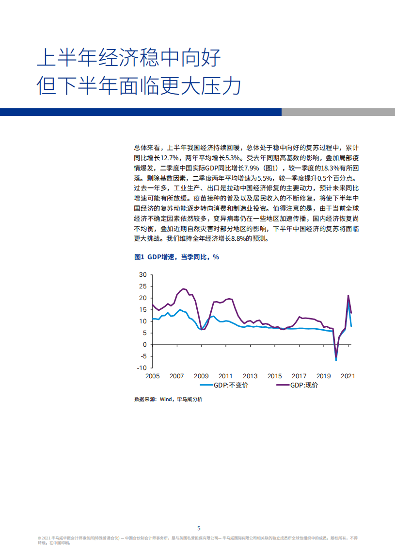 毕马威：2021Q3中国经济观察.pdf 第6页