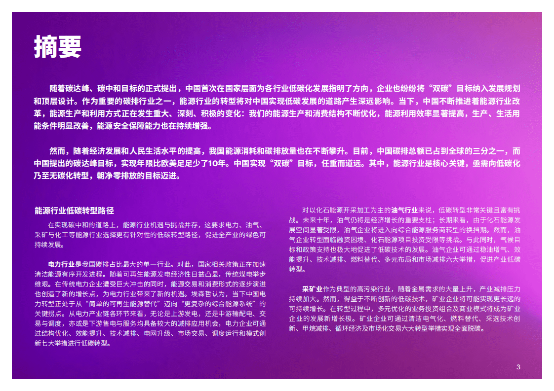 埃森哲：中国能源企业低碳转型白皮书.pdf 第3页