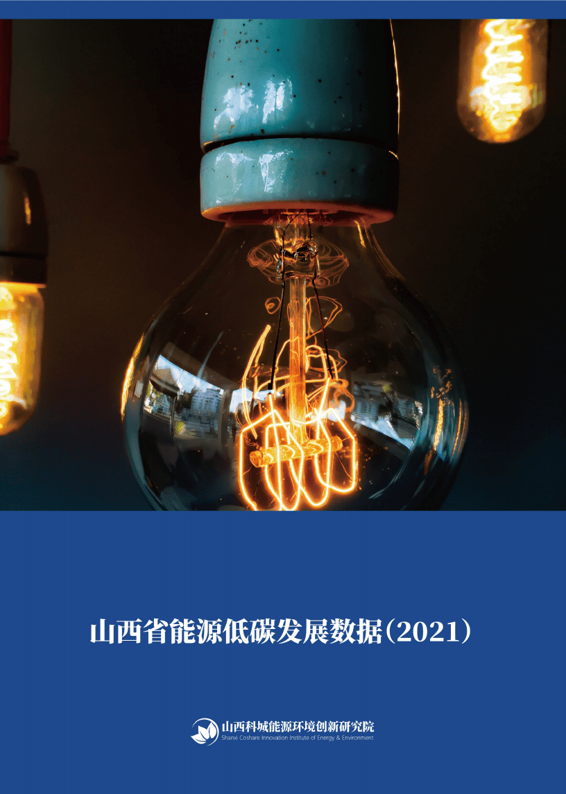 山西科城能源环境创新研究院：山西省能源低碳发展数据（2021）.pdf 第1页