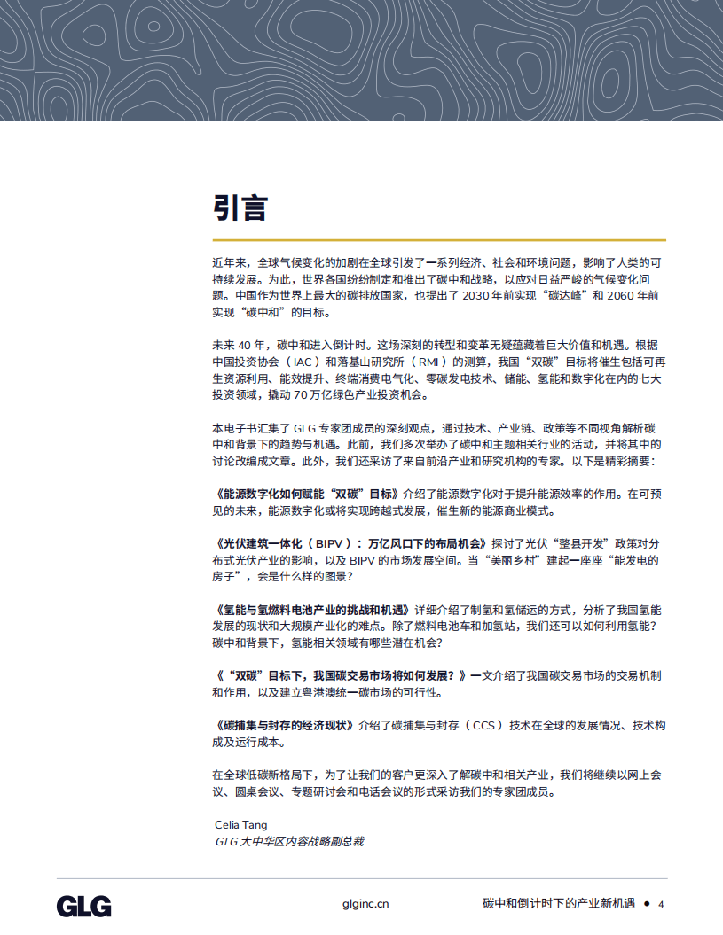 GLG集团：碳中和倒计时下的产业新机遇.pdf 第4页