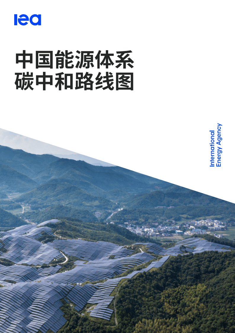 IEA：中国能源体系碳中和路线图.pdf 第1页