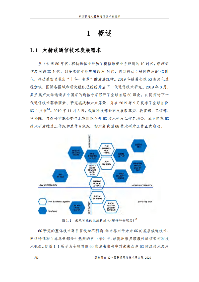 中国联通：太赫兹通信技术白皮书.pdf 第3页