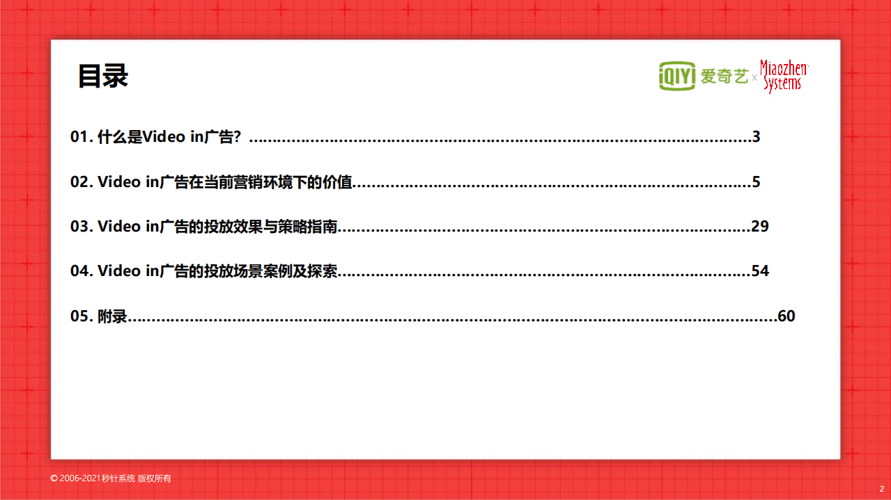 秒针系统&爱奇艺：Video in广告应用探索指南（2021）.pdf 第2页