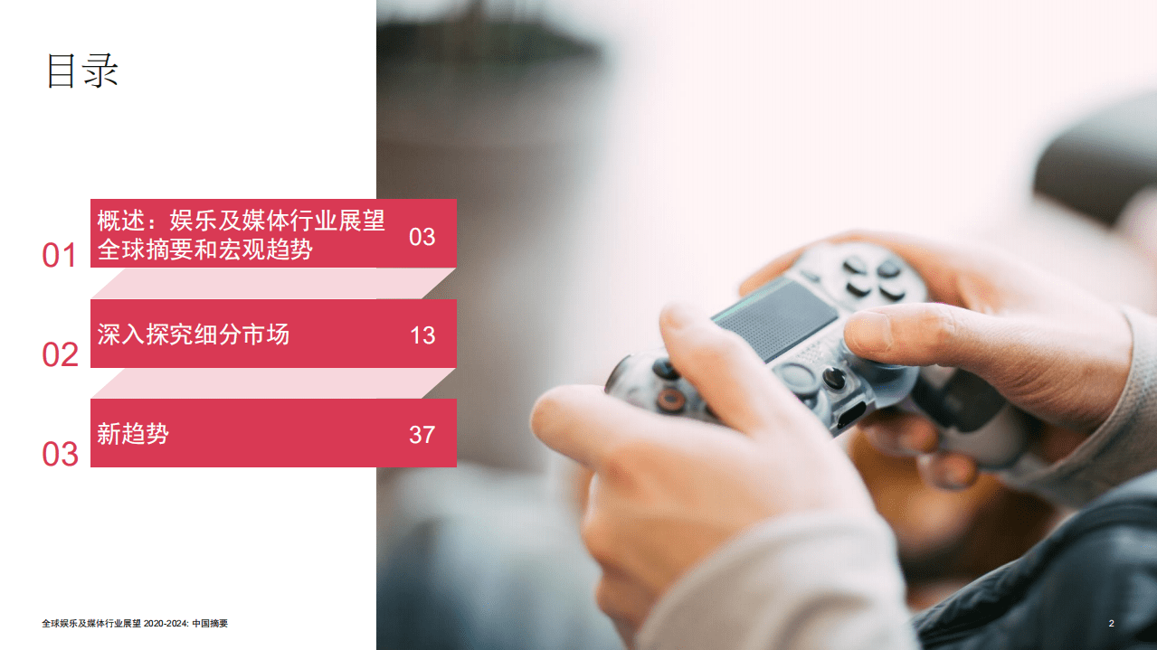 普华永道：全球娱乐及媒体行业展望2020至2024年-中国摘要.pdf 第2页