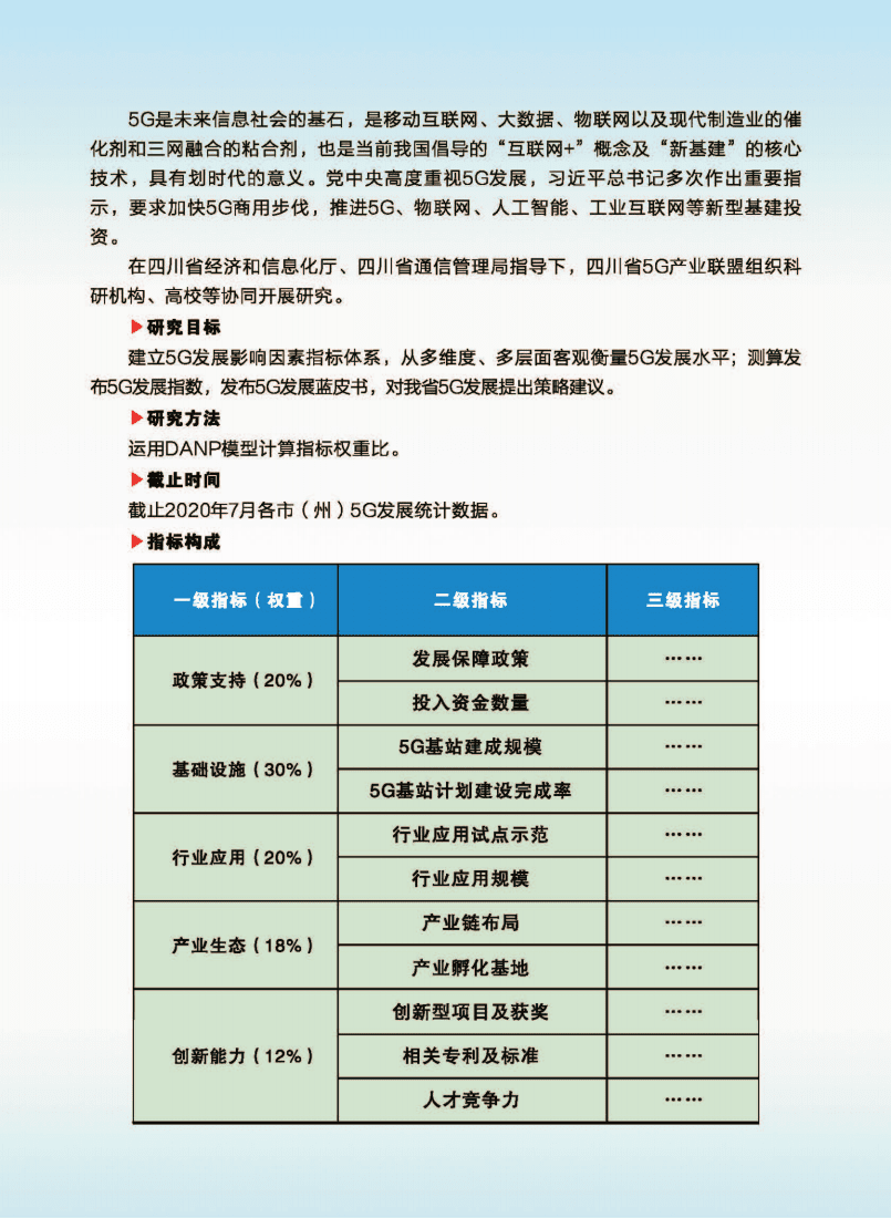 四川省5G产业联盟：四川省5G发展指数蓝皮书.pdf 第2页