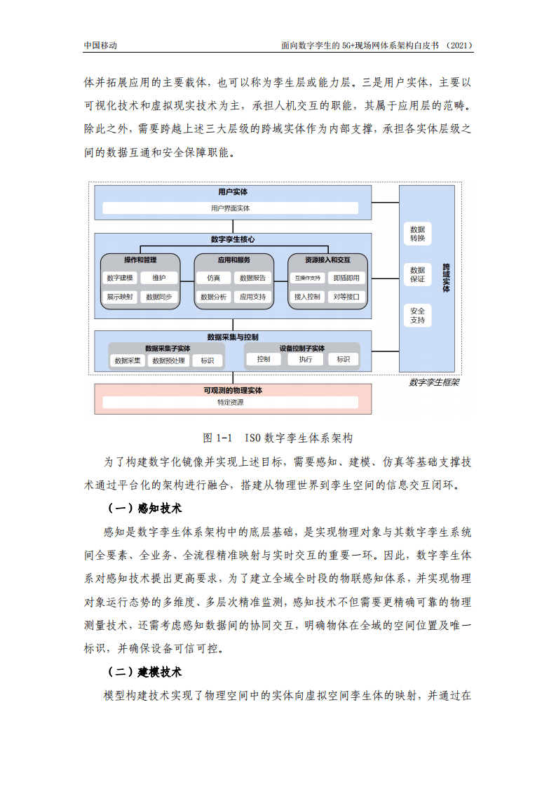 中国移动：面向数字孪生的5G现场网体系架构白皮书.pdf 第5页