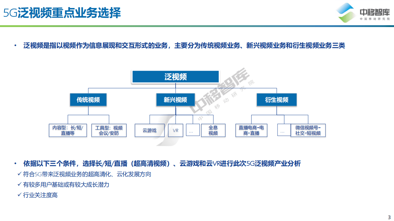 中移智库：5G泛视频重点业务产业分析.pdf 第3页