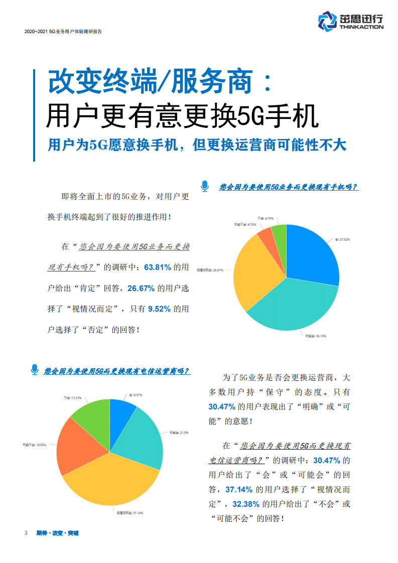 茁思迅行：5G业务与用户感知调研分析报告.pdf 第3页