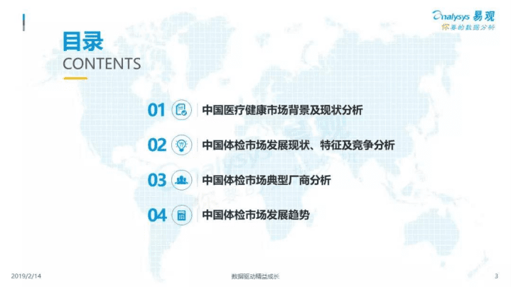 易观分析：2019中国健康体检行业市场专题分析.pdf 第2页