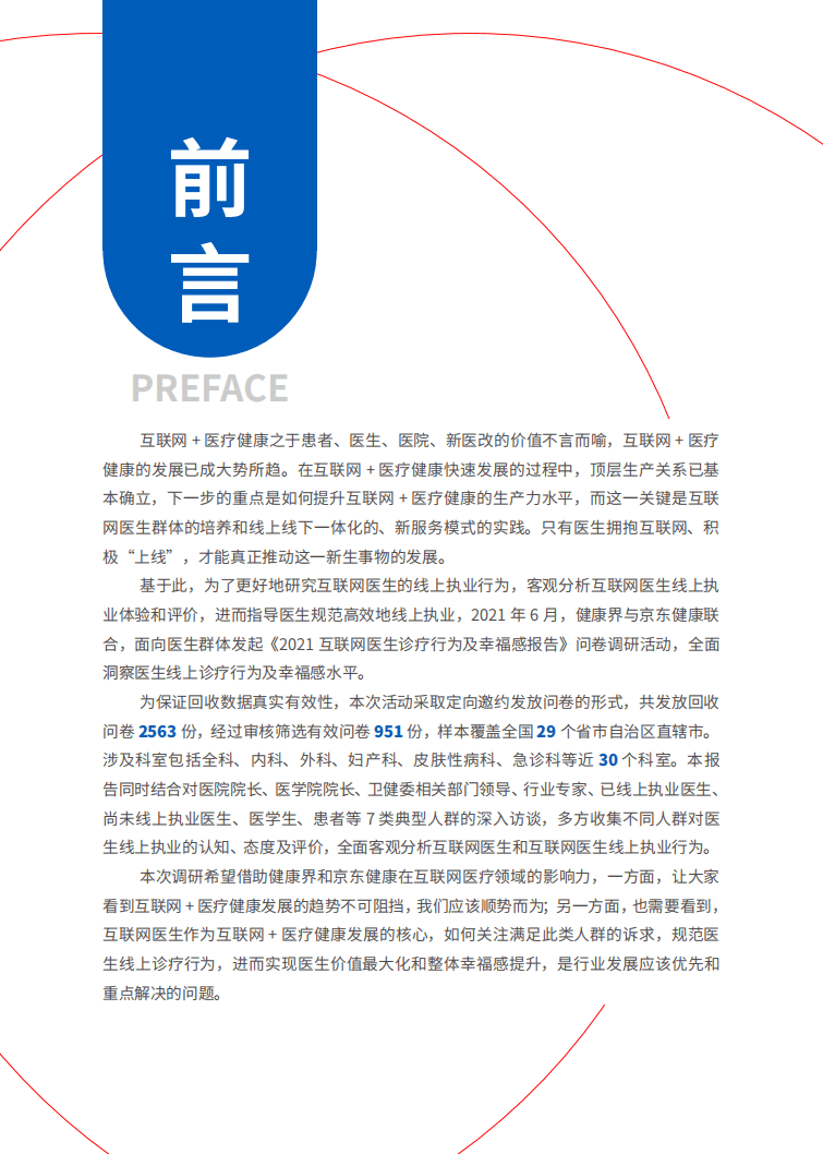 健康界：2021互联网医生诊疗行为及幸福感报告.pdf 第2页
