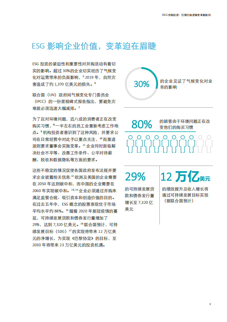 德勤：ESG并购投资-引领价值逻辑变革新航向.pdf 第3页