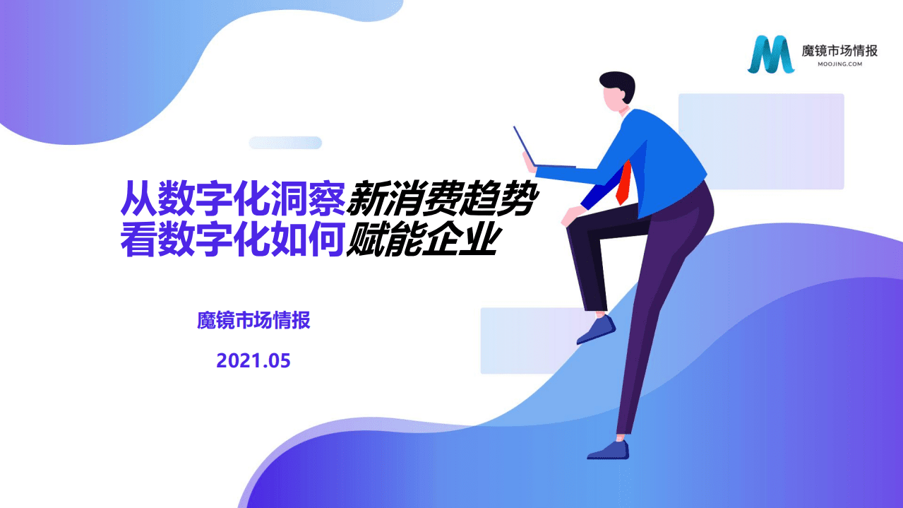 魔镜市场情报：从数字化洞察新消费趋势看数字化如何赋能企业.pdf 第1页