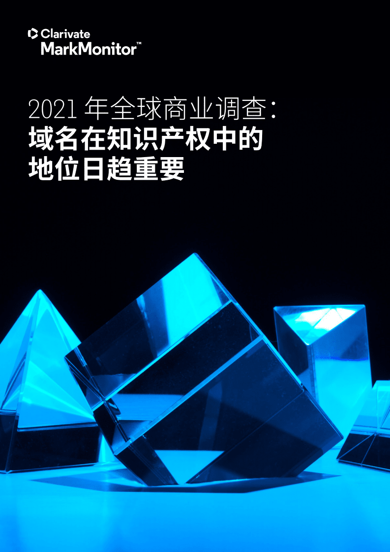 科睿唯安：2021年全球商业调查—域名在知识产权中的地位日趋重要.pdf 第1页