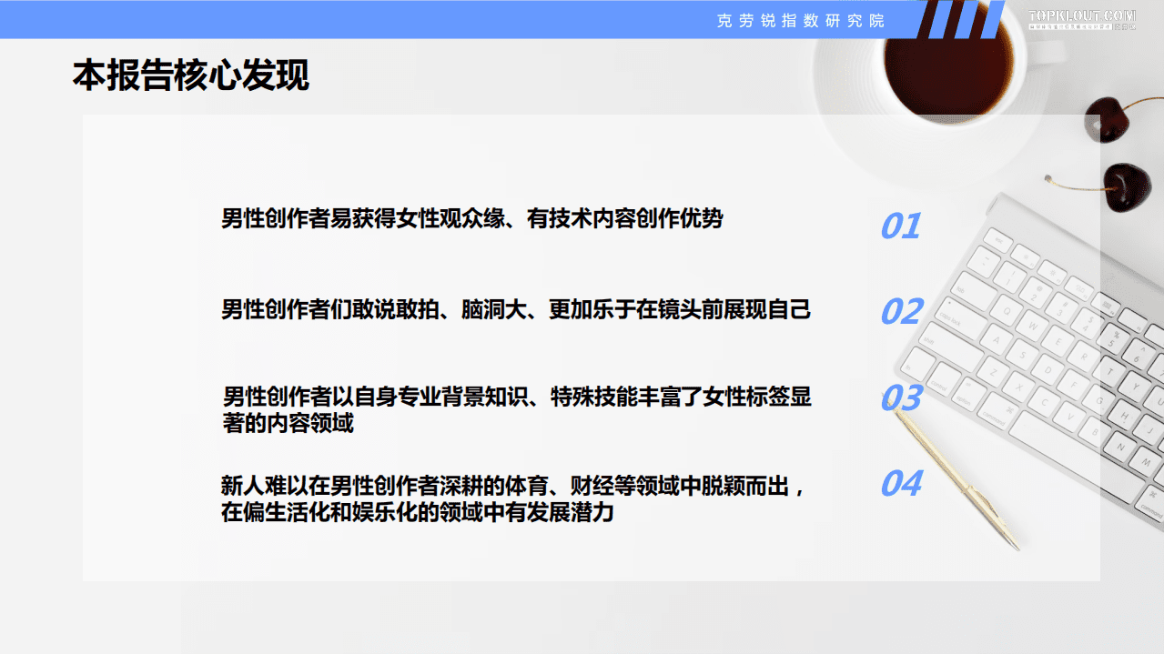 克劳锐：四大平台男性创作者商业价值分析报告.pdf 第3页