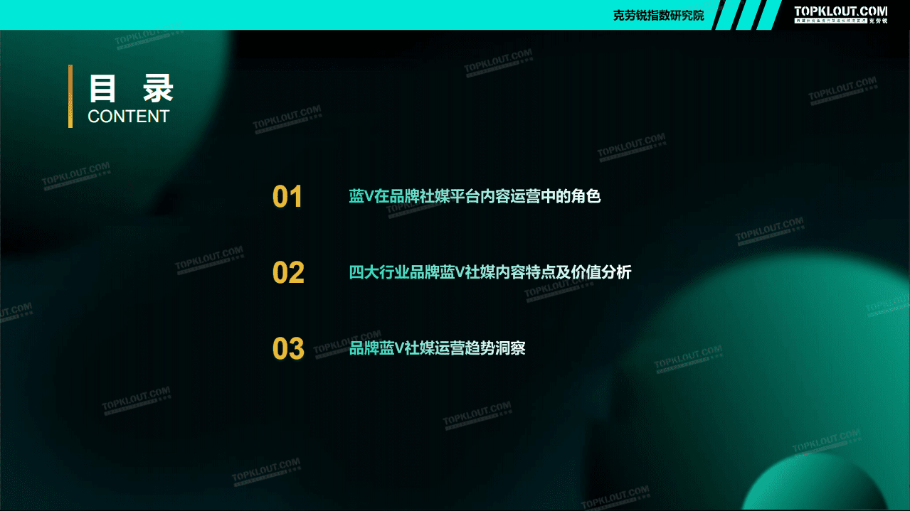 克劳锐：四大行业品牌蓝V运营盘点报告.pdf 第4页