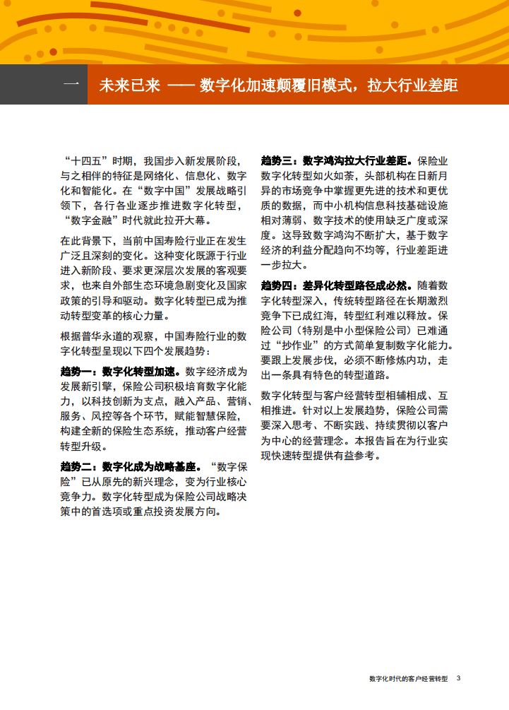 普华永道：把握数字化机会，夯实客户经营，助力寿险行业转型突围.pdf 第4页