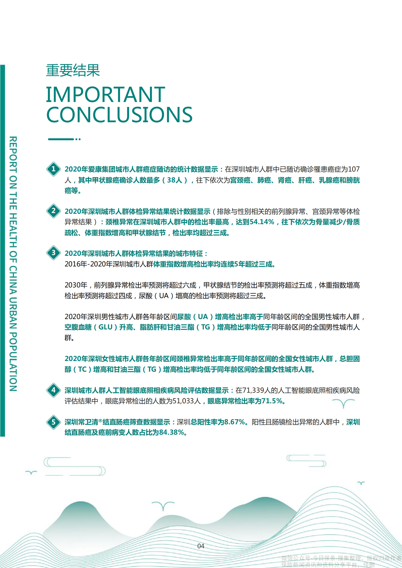 爱康：2021版深圳城市人群健康报告.pdf 第5页