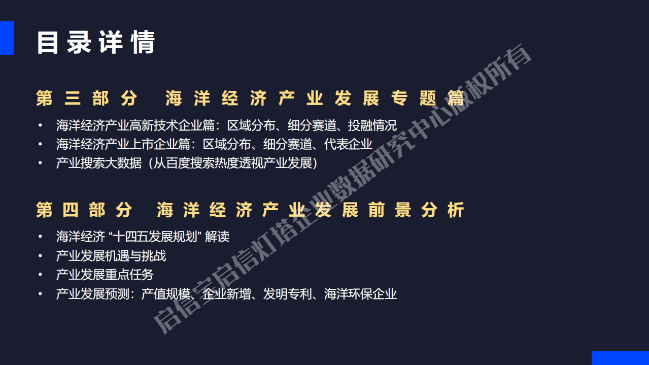 启信宝：中国海洋经济产业发展研究报告.pdf 第4页