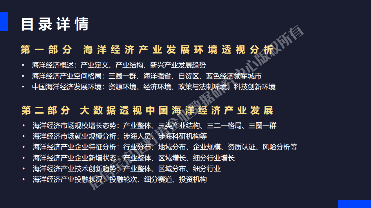 启信宝：中国海洋经济产业发展研究报告.pdf 第3页