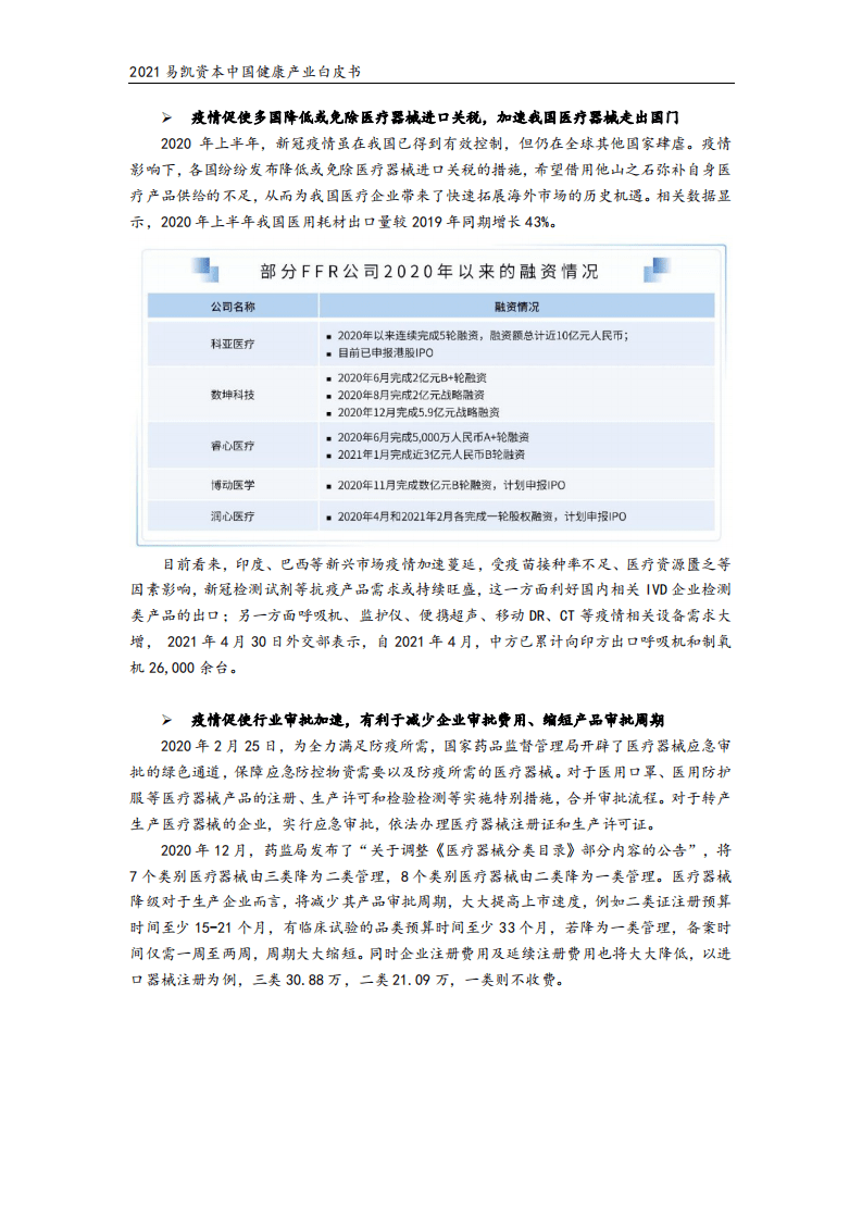 易凯资本：医疗健康行业2021易凯资本中国健康产业白皮书：医疗技术与器械篇.pdf 第5页