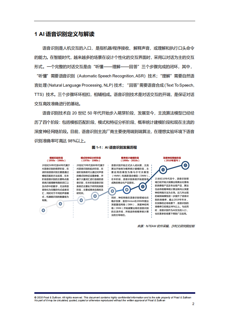 弗若斯特沙利文：人工智能行业中国AI语音识别市场研究报告.pdf 第3页