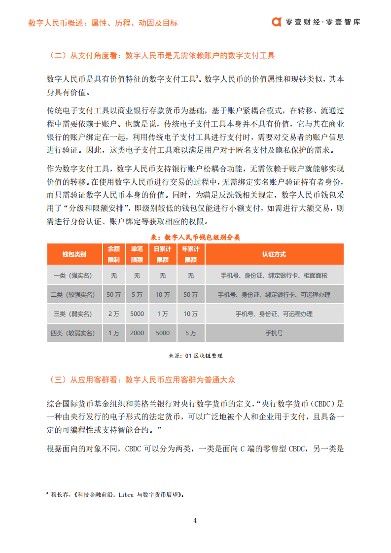 零壹智库：数字人民币概述：属性、历程、动因及目标.pdf 第6页
