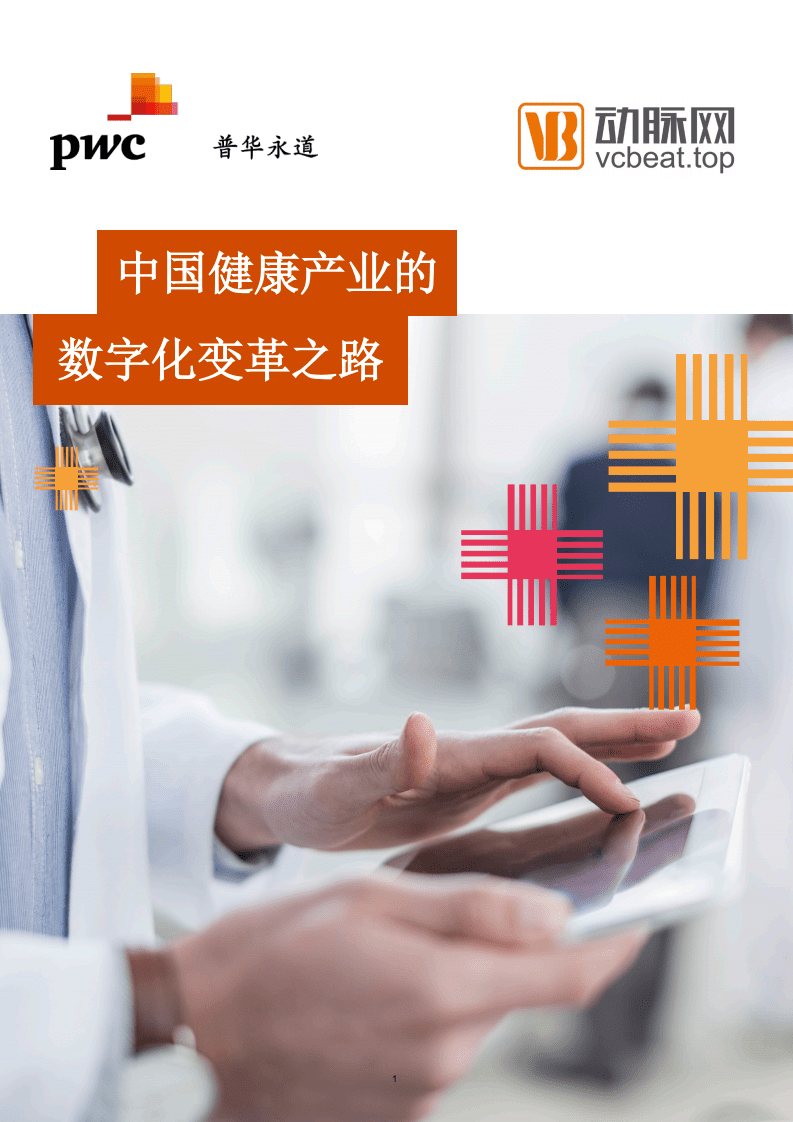 普华永道：中国健康产业的数字化变革之路(2020).pdf 第1页