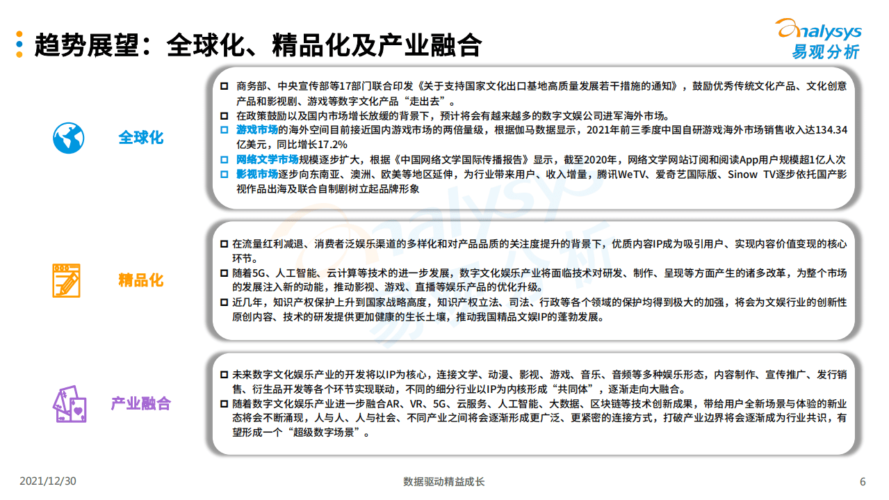 易观分析：中国数字文化娱乐产业年度综合分析2021.pdf 第6页