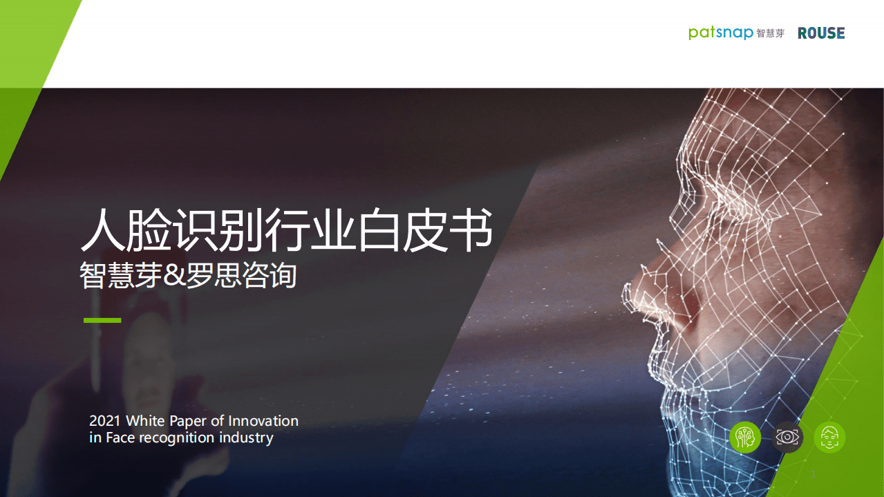 智慧芽：2021人脸识别行业白皮书.pdf 第1页