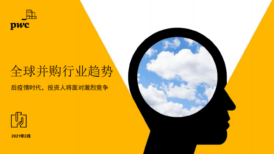 全球并购行业趋势：后疫情时代，投资人将面对激烈竞争.pdf 第1页