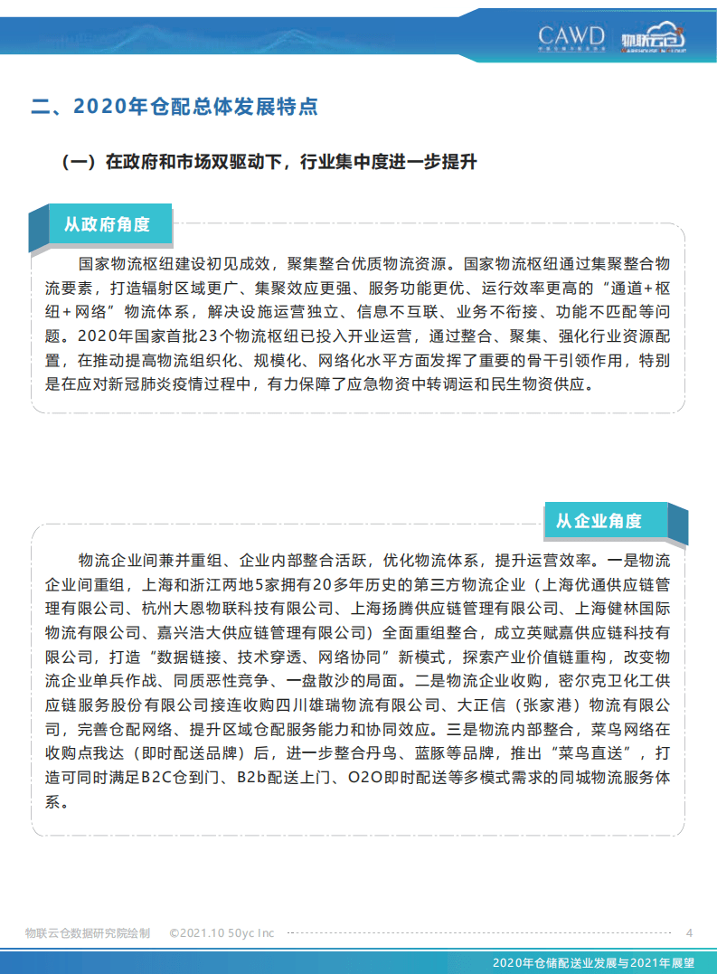 物联云仓：2020年仓储配送业发展与2021年展望.pdf 第4页