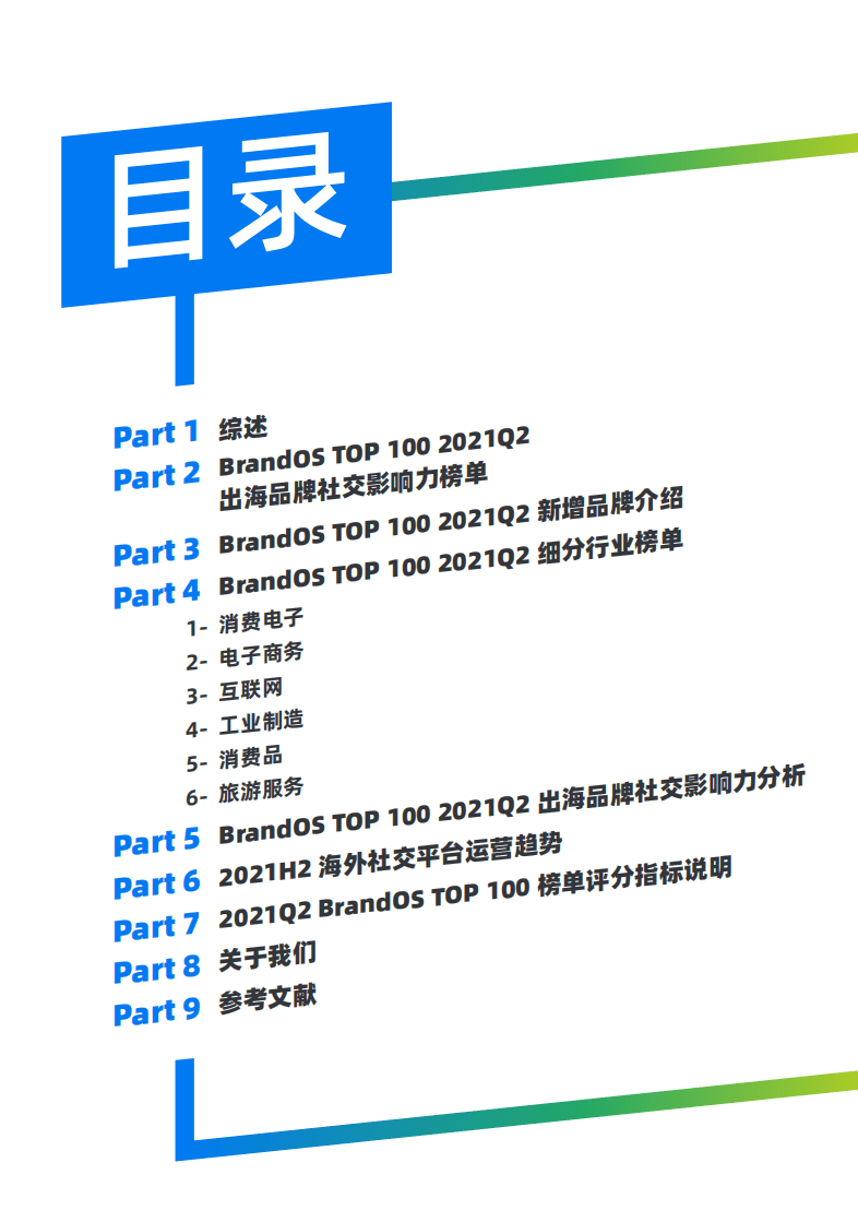 一网互通&Morketing研究院：2021Q2 BrandOS TOP100出海品牌社交影响力榜单.pdf 第2页