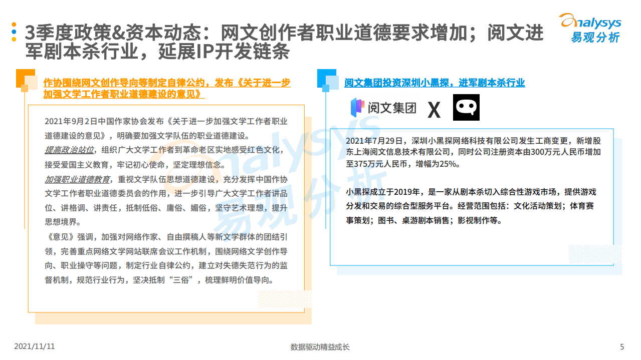 易观分析：2021年第三季度中国移动阅读市场季度盘点.pdf 第4页