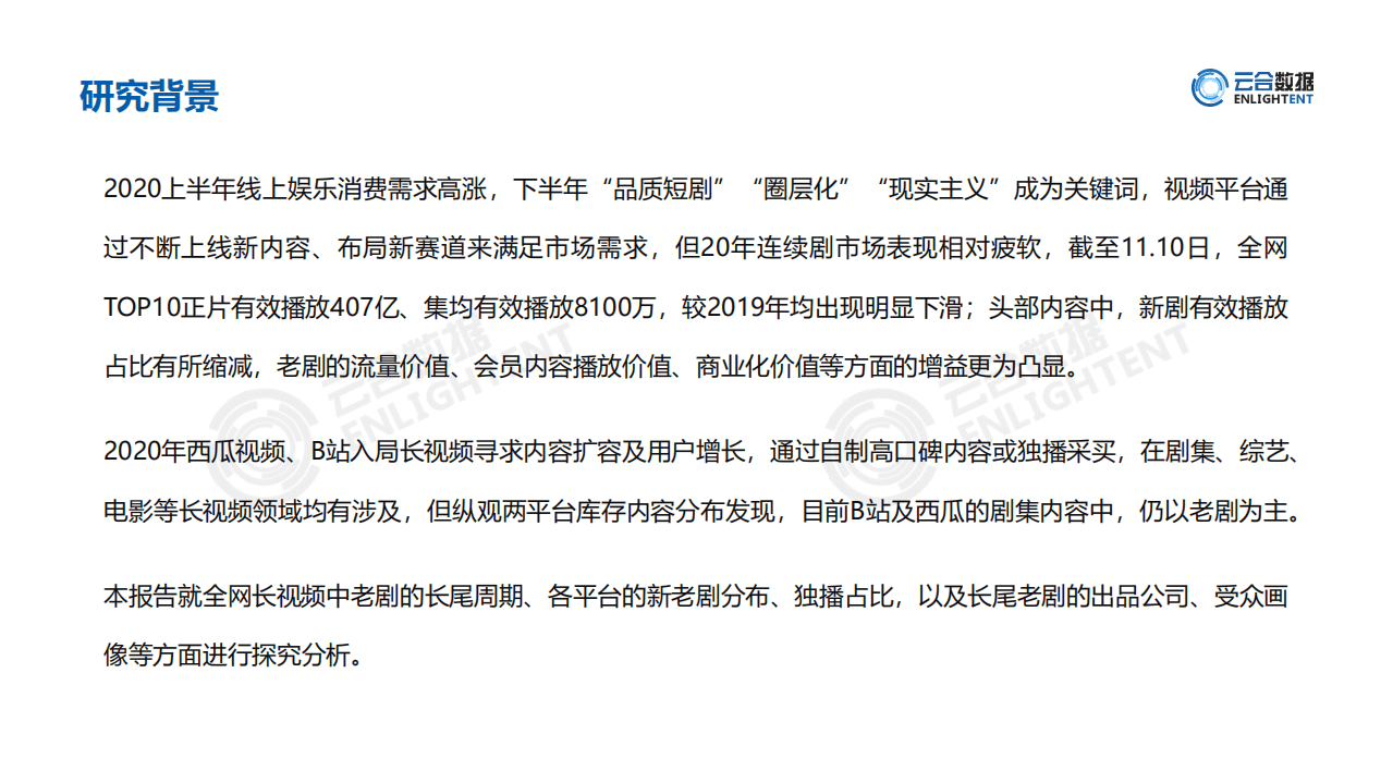 云合数据：2020年连续剧长尾价值洞察.pdf 第2页